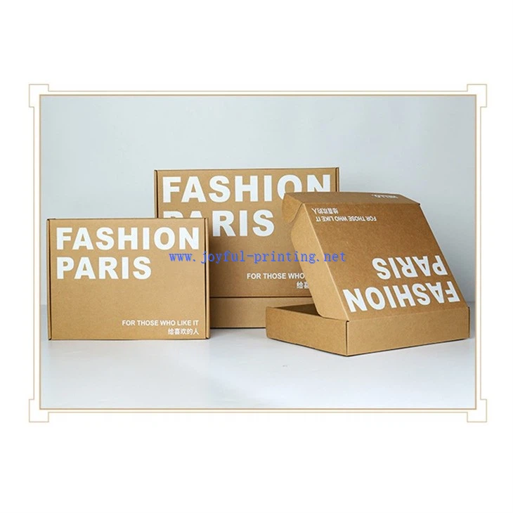 Airplane Box Kraft Paper Clothing Scarf
