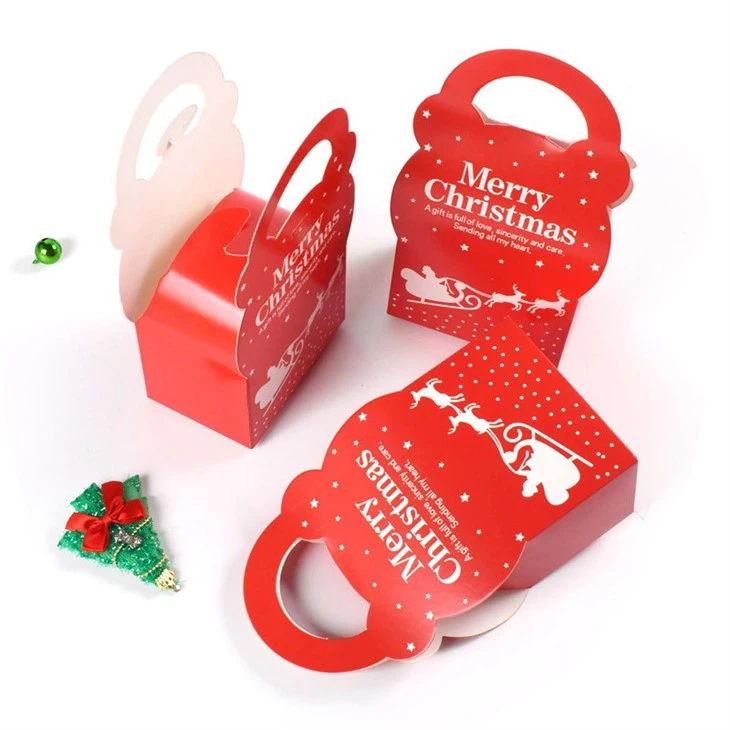 Christmas Red Cardboard Box