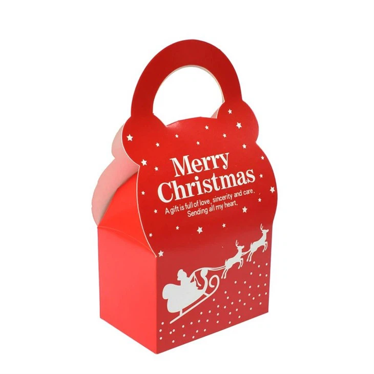 Christmas Red Cardboard Box