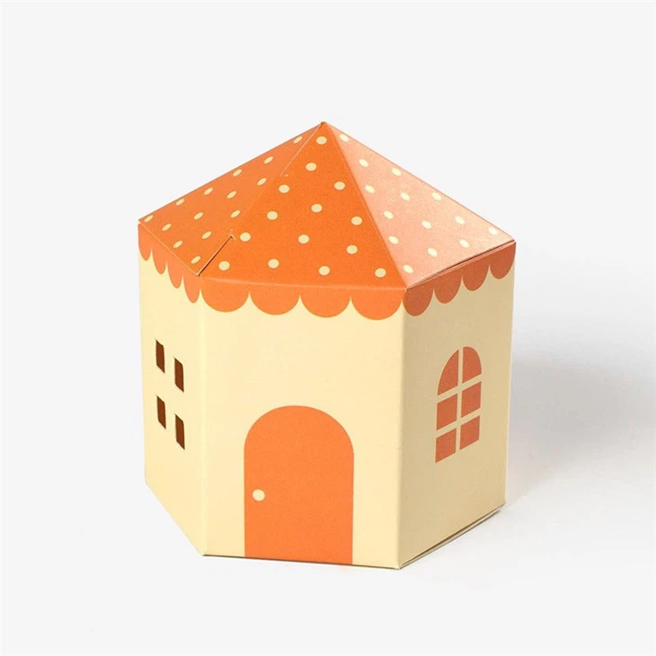 Colorful Castle Simple Cute Candy Biscuit Box